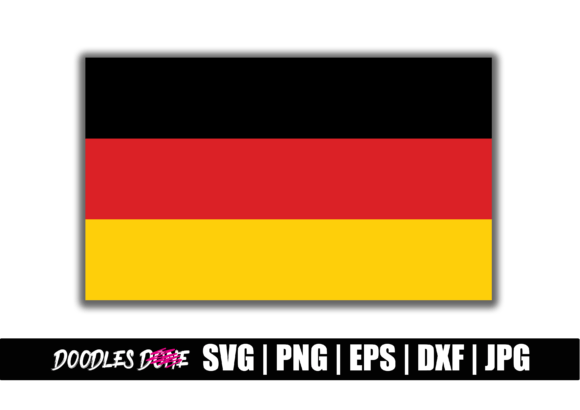 Germany Flag SVG: Graphics & Crafts Design Asset
