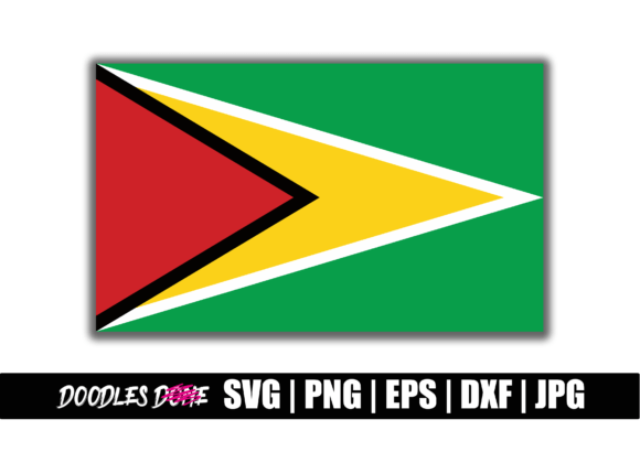 Guyana Flag SVG: Graphics & Crafts for Brand Builders