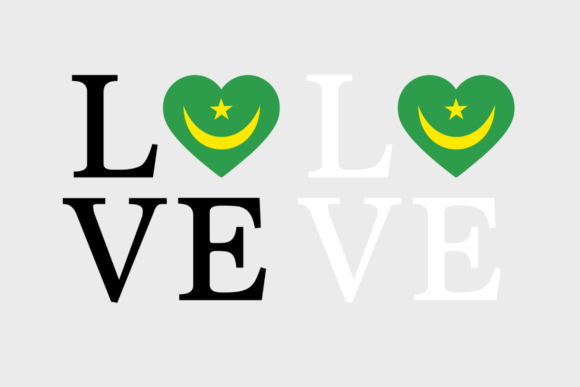 Mauritania Flag SVG PNG: Graphics for Crafts