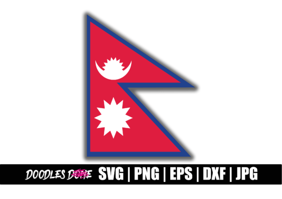 Nepal Flag SVG: Graphics & Crafts for Local Branding