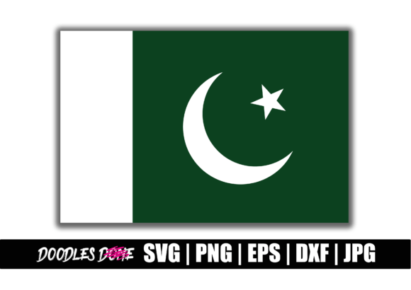 Pakistan Flag SVG for Crafts & Graphics