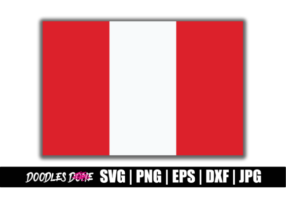 Peru Flag SVG: Graphics for Crafts & Handmade Business